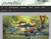 Tablet Screenshot of juliegilbertpollard.com